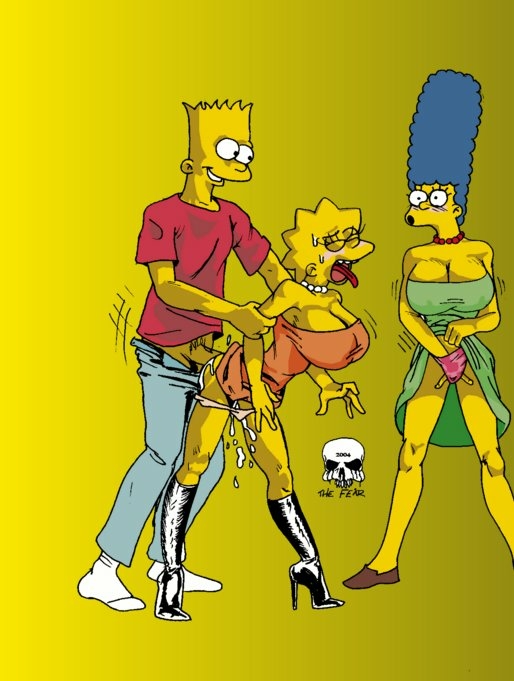 Pic237993 Bart Simpson Lisa Simpson Marge Simpson The Fear The Simpsons Simpsons Porn