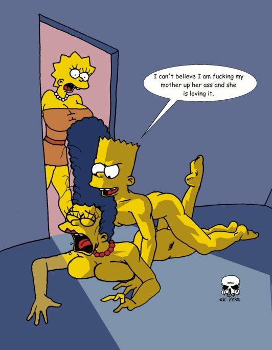 Pic240032 Bart Simpson Lisa Simpson Marge Simpson The Fear The Simpsons Simpsons Porn