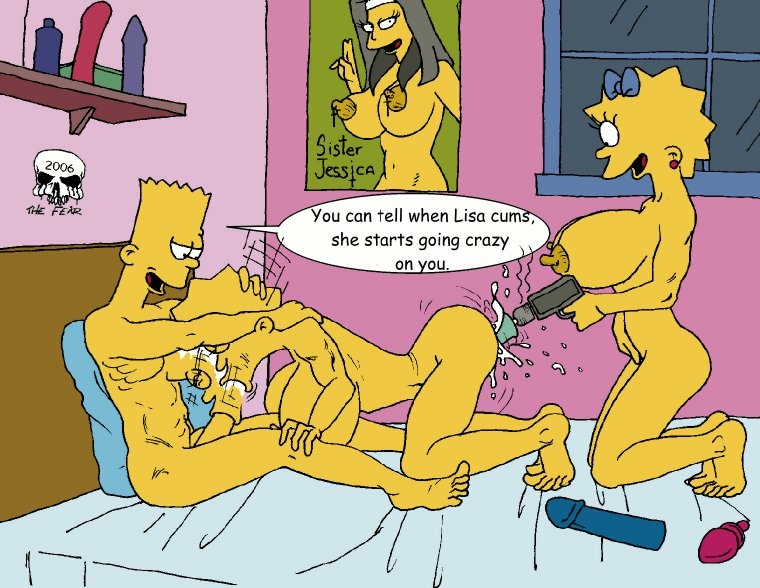 Pic168854 Bart Simpson Lisa Simpson Maggie Simpson The Fear The Simpsons Simpsons Porn