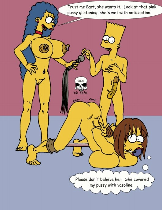Pic168847 Bart Simpson Lisa Simpson Marge Simpson The Fear The Simpsons Simpsons Porn