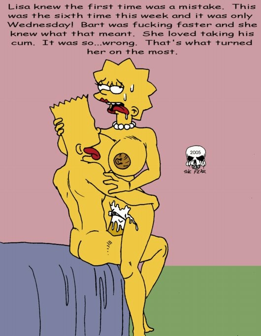 Pic168845 Bart Simpson Lisa Simpson The Fear The Simpsons Simpsons Porn