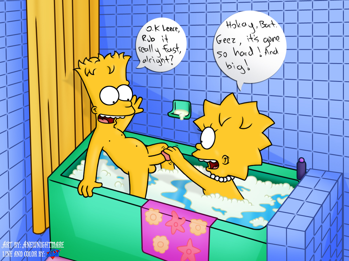 Bart simpson fucks lisa simpson