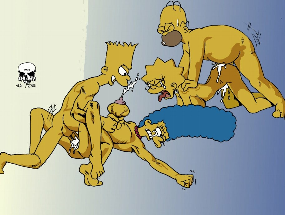 Pic133041 Bart Simpson Homer Simpson Lisa Simpson Marge Simpson The Fear The