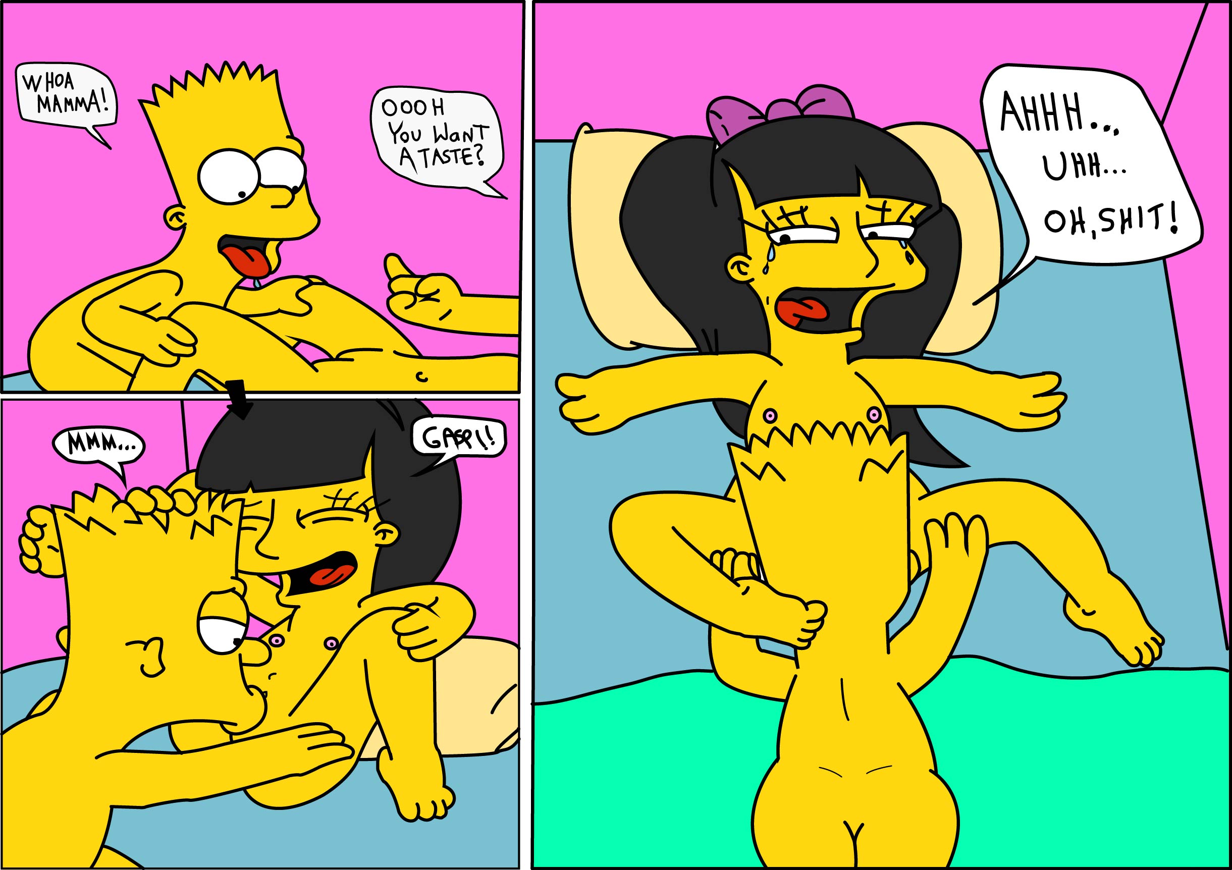 Parodia Porno De Los Simpson Con Lisa Jessica Bart Ver Comics