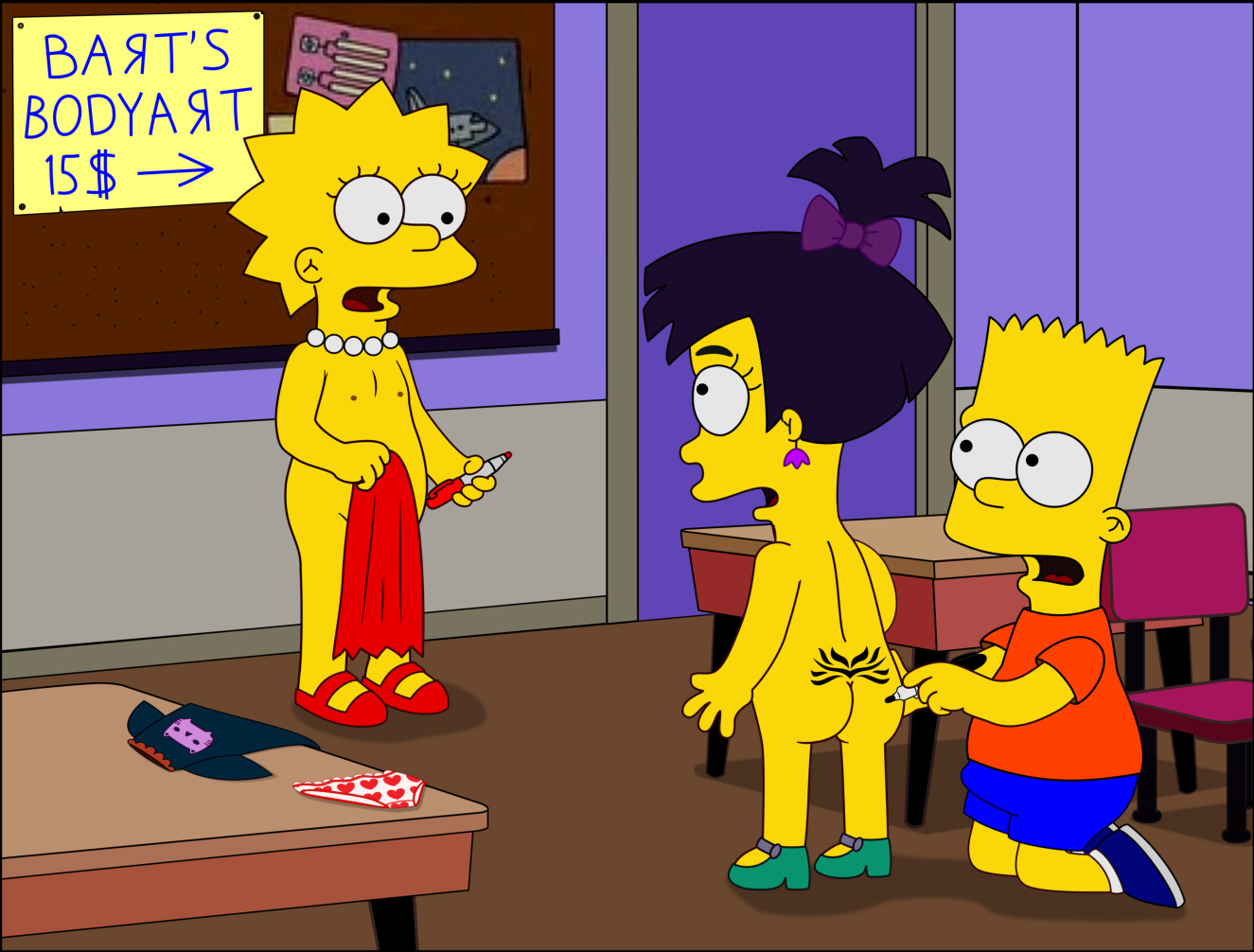 The simpsons bart and lisa porn pictures