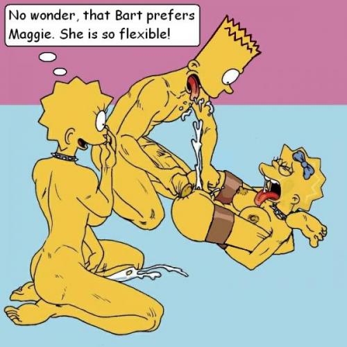 Pic770691 Bart Simpson Lisa Simpson Maggie Simpson The Fear The Simpsons Simpsons Porn