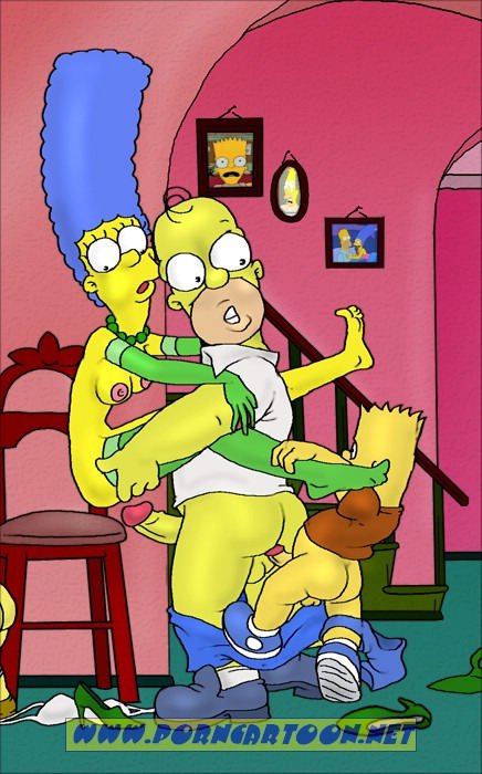 Pic727815 Bart Simpson Homer Simpson Lisa Simpson Marge Simpson Porncartoon The