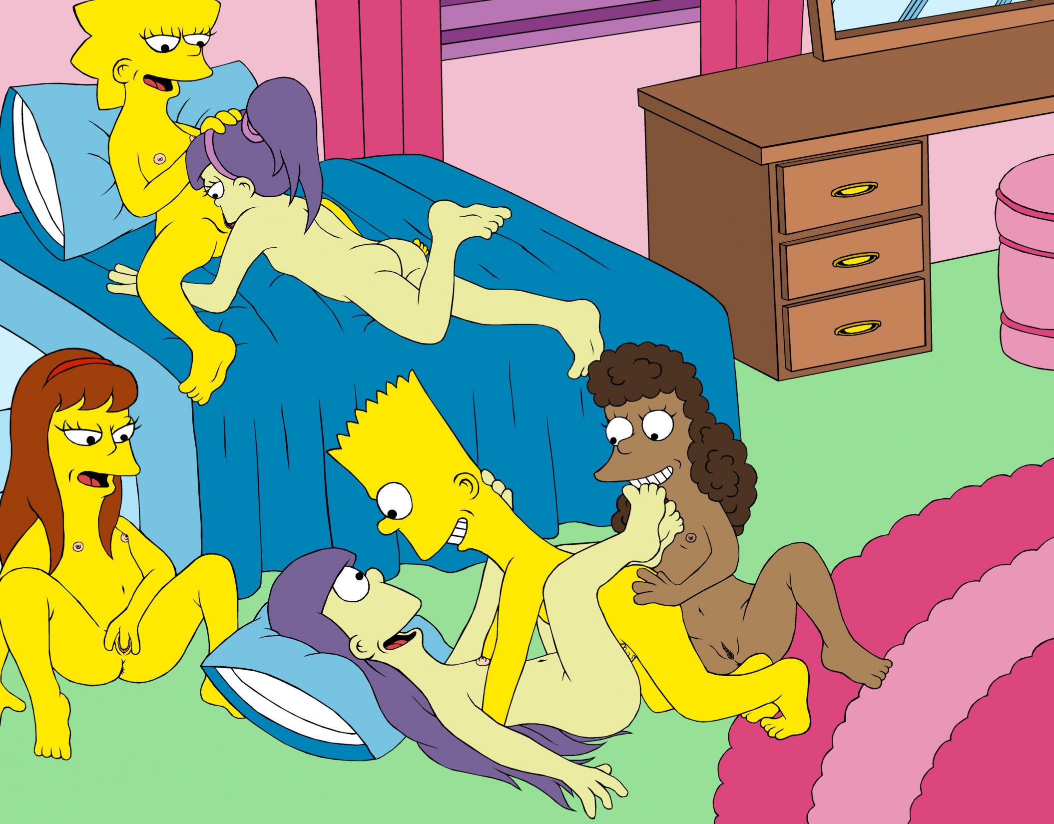The simpsons nude porn