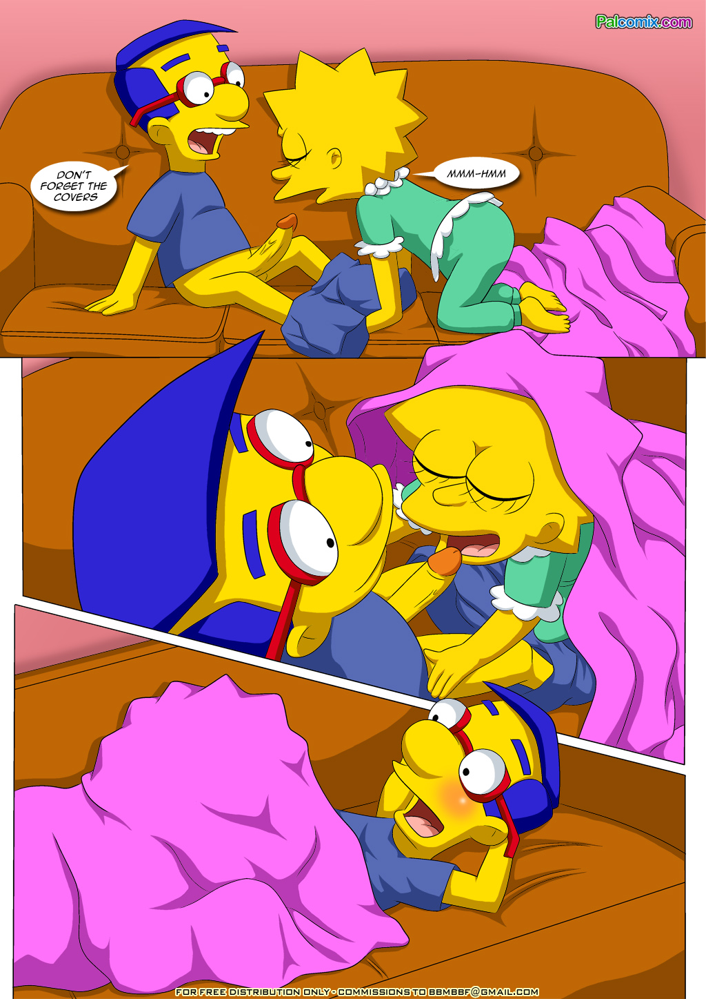 Pic951198 Lisa Simpson Milhouse Van Houten Palcomix The Simpsons Comic Simpsons Porn