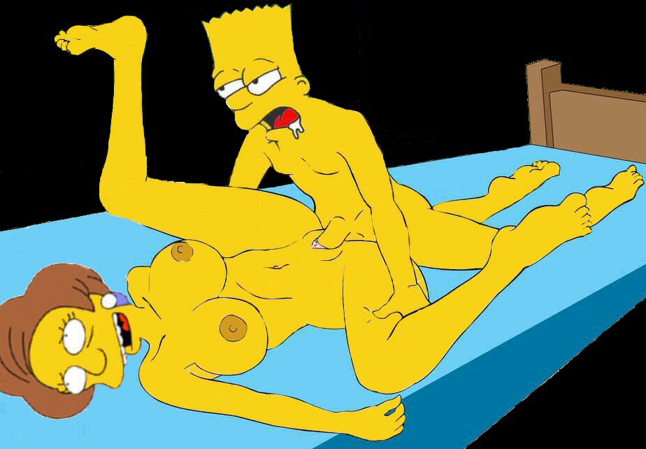 Pic610435 Bart Simpson Edna Krabappel The Simpsons Simpsons Porn