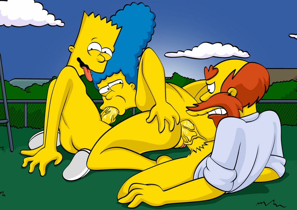 Pic568761 Bart Simpson Groundskeeper Willie Marge Simpson The Simpsons Toonfanclub