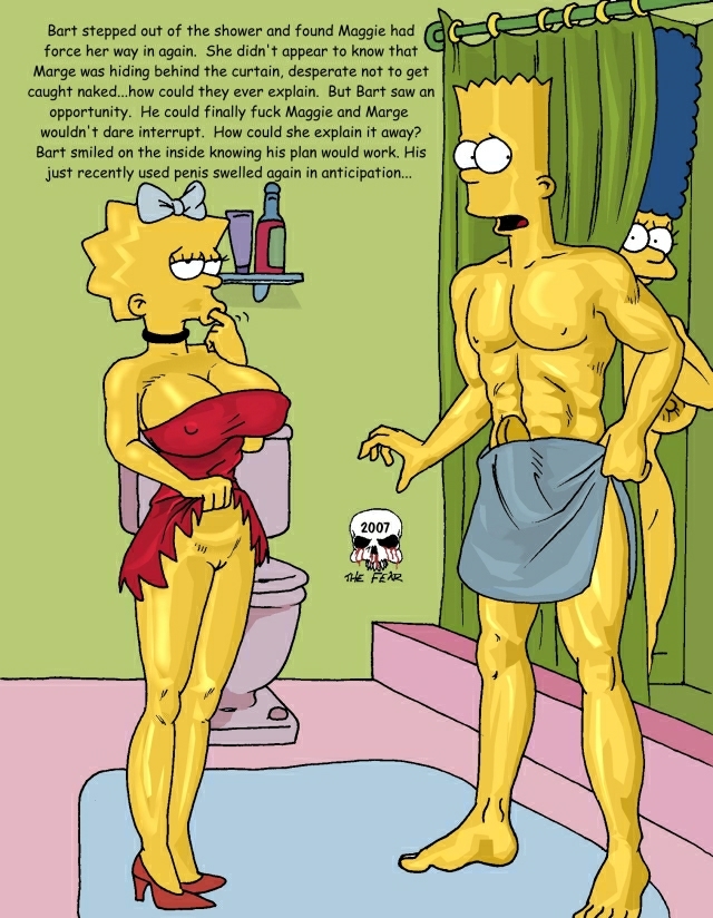 Pic244812 Bart Simpson Maggie Simpson Marge Simpson The Fear The Simpsons Simpsons Porn