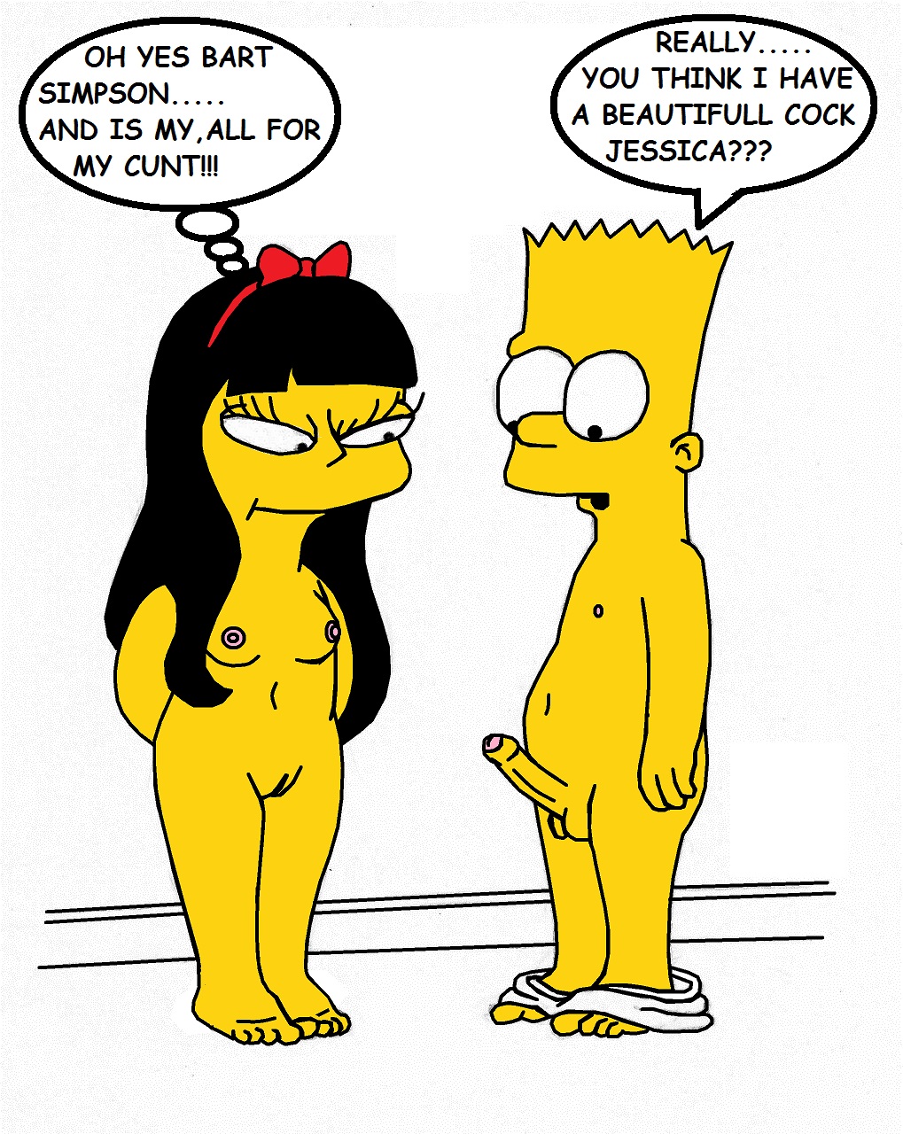 Pic Bart Simpson Jessica Lovejoy Jimmy Phabuls The Simpsons Simpsons PornSexiezPix Web Porn