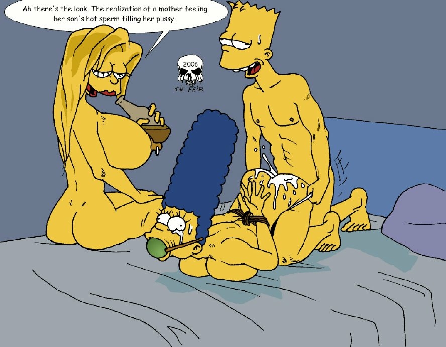 Pic242986 Bart Simpson Lisa Simpson Marge Simpson The Fear The Simpsons Simpsons Porn