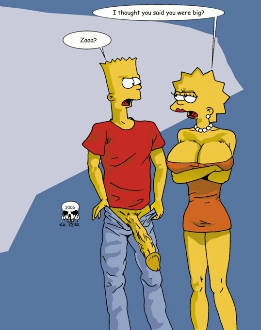 Pic242077 Bart Simpson Lisa Simpson The Fear The Simpsons Simpsons Porn