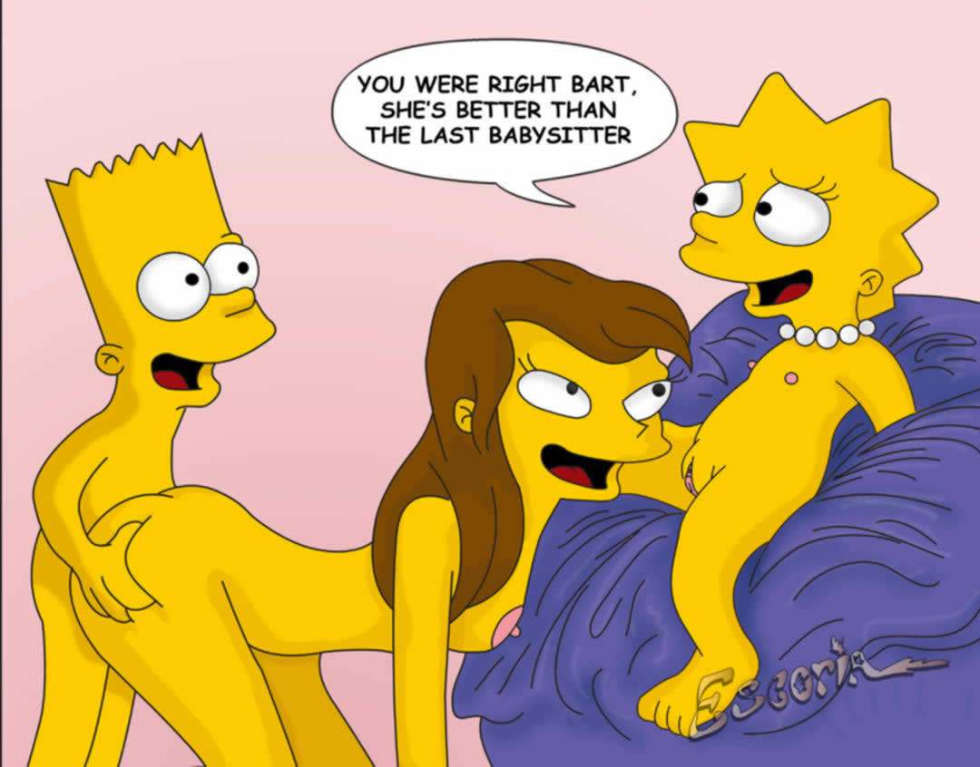 Секс Порно Симпсоны Барт