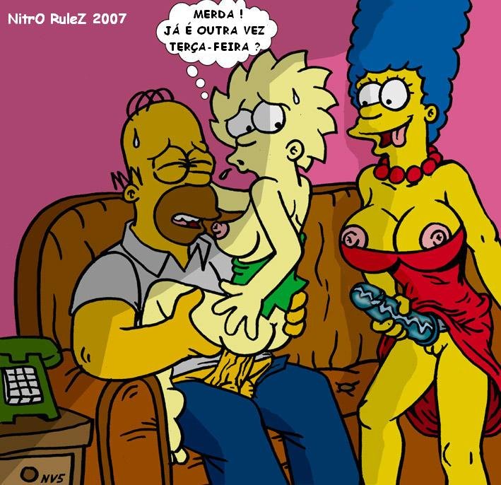 Pic304176 Homer Simpson Lisa Simpson Marge Simpson The Simpsons Nev Simpsons Adult