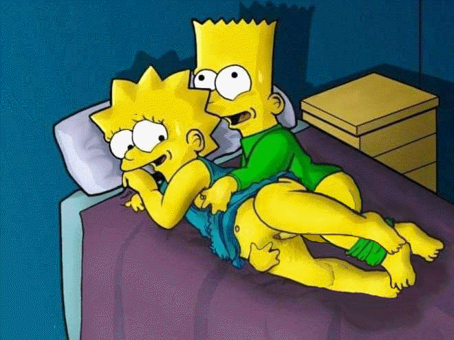 #pic850686: Bart Simpson - Lisa Simpson - The Simpsons - animated.