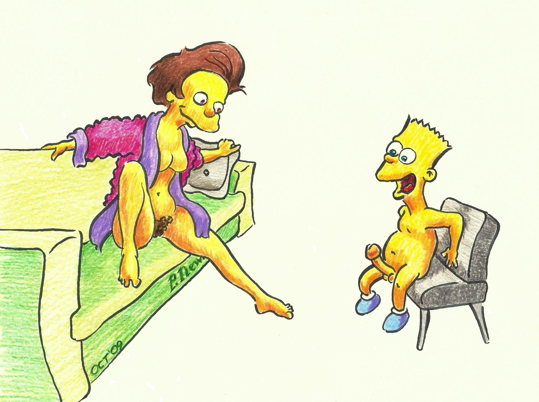 Bart Mrs Crabapple Porn - pic368576: Bart Simpson â€“ Edna Krabappel â€“ The Simpsons - Simpsons Adult  Comics