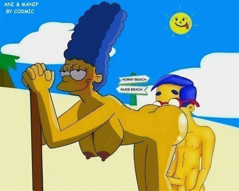 Pic351343 Marge Simpson Milhouse Van Houten The Simpsons Simpsons Adult Comics