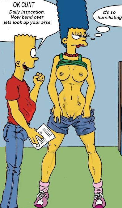 Marge nackt simpsons Marge