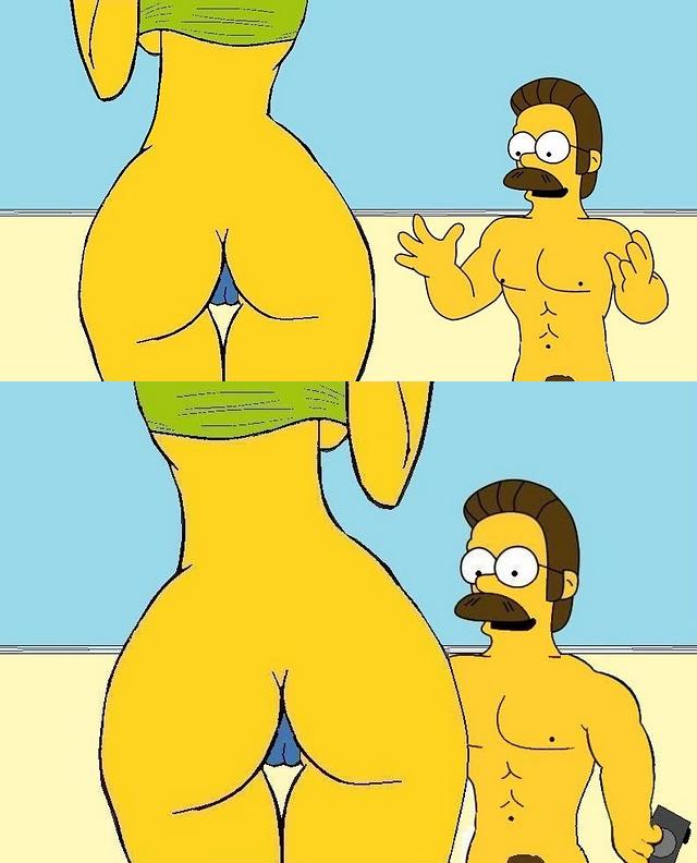 Porno Ned Flanders - pic717582: Marge Simpson â€“ Ned Flanders â€“ The Simpsons - Simpsons Adult  Comics