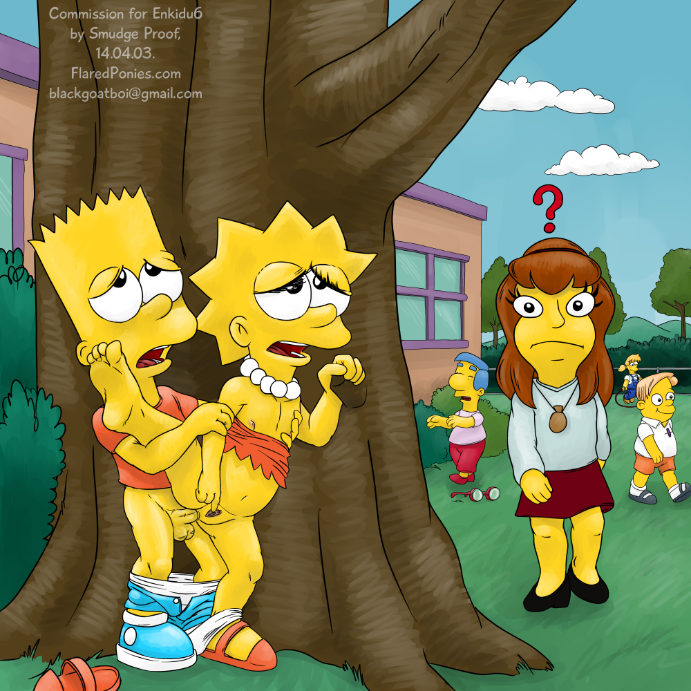#pic1339944: Bart Simpson - Lisa Simpson - Smudge Proof - The Simpsons.