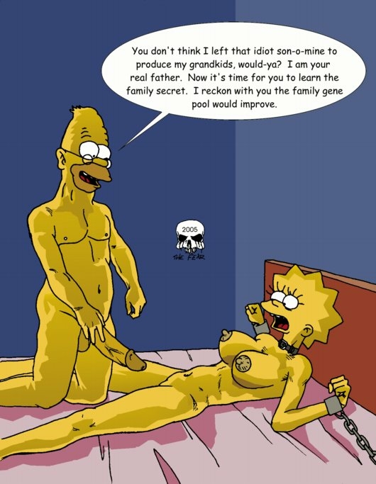 Pic169667 Abraham Simpson Lisa Simpson The Fear The Simpsons Simpsons Adult Comics