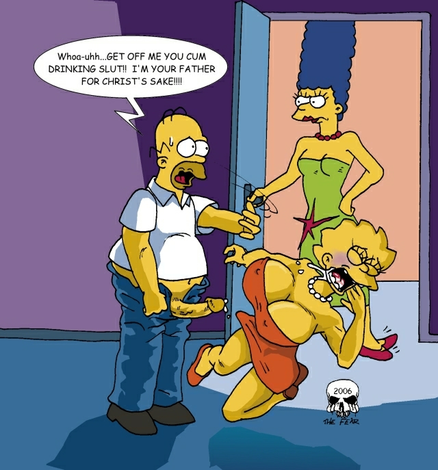 Pic168834 Homer Simpson Lisa Simpson Marge Simpson The Fear The Simpsons Simpsons
