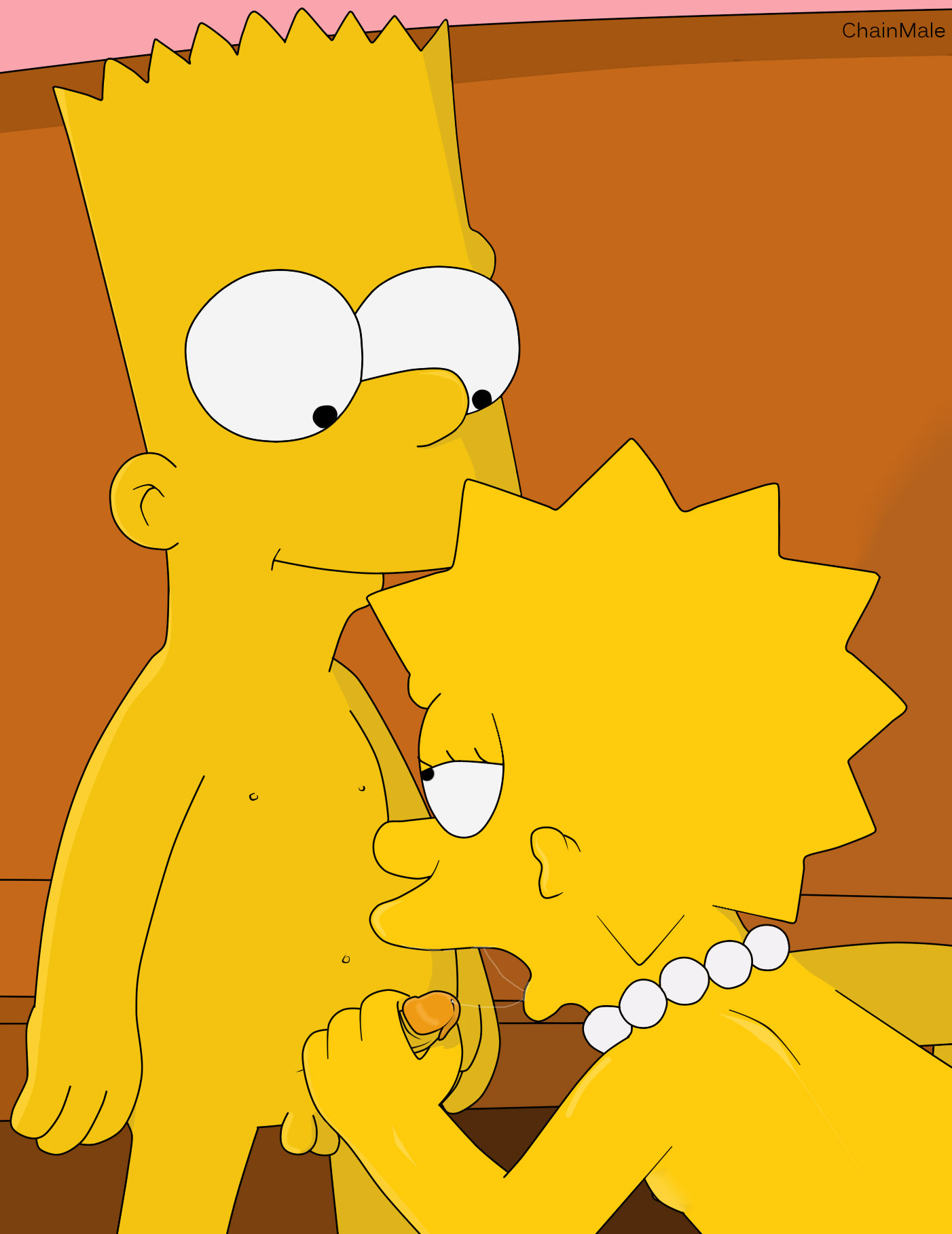 #pic1338622: Bart Simpson - ChainMale - Lisa Simpson - The Simpsons.