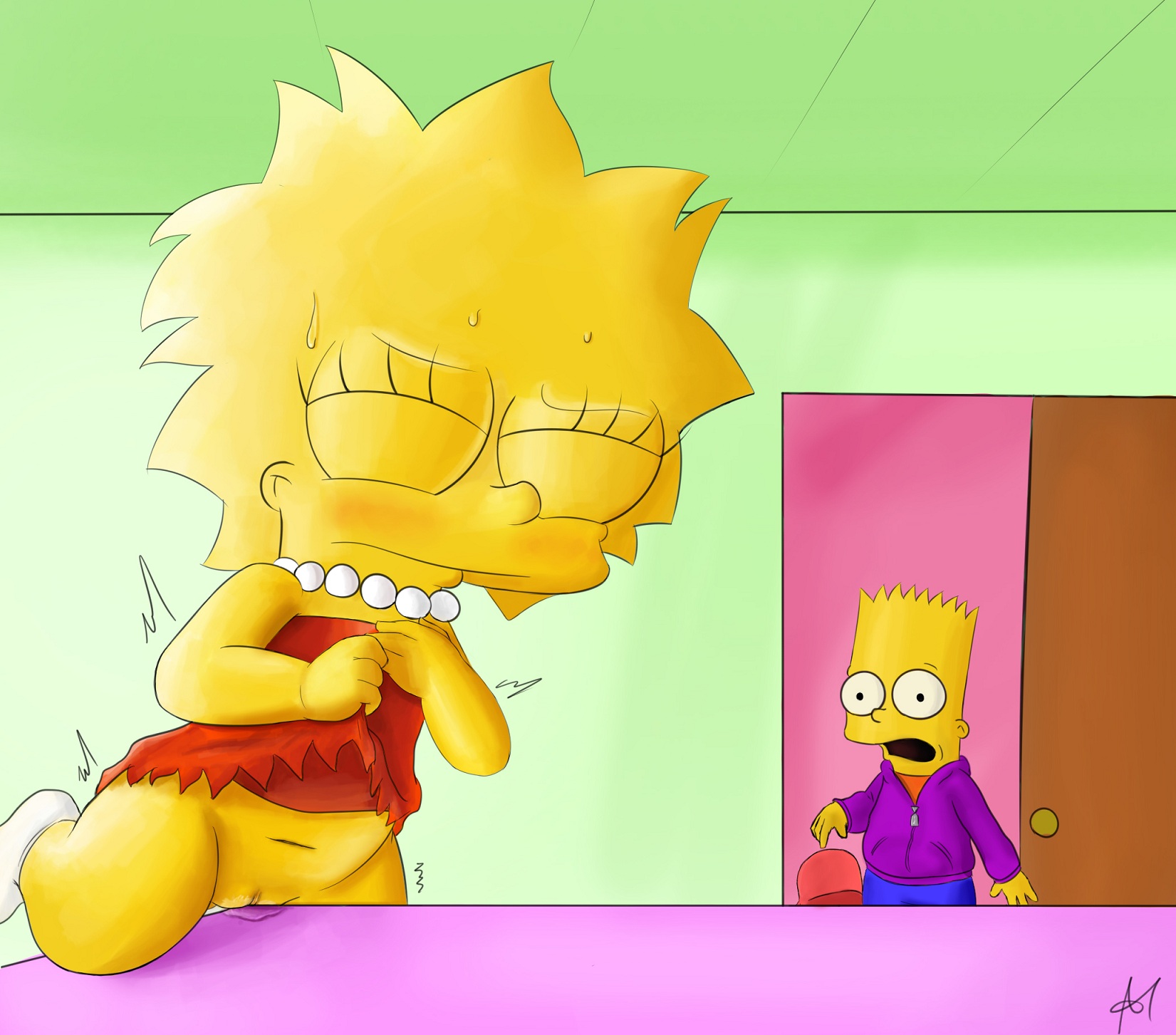 Pic1017969 Ahbihamo Bart Simpson Lisa Simpson The Simpsons Simpsons Adult Comics