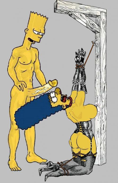 pic841725: Bart Simpson â€“ Marge Simpson â€“ The Fear â€“ The Simpsons -  Simpsons Adult Comics