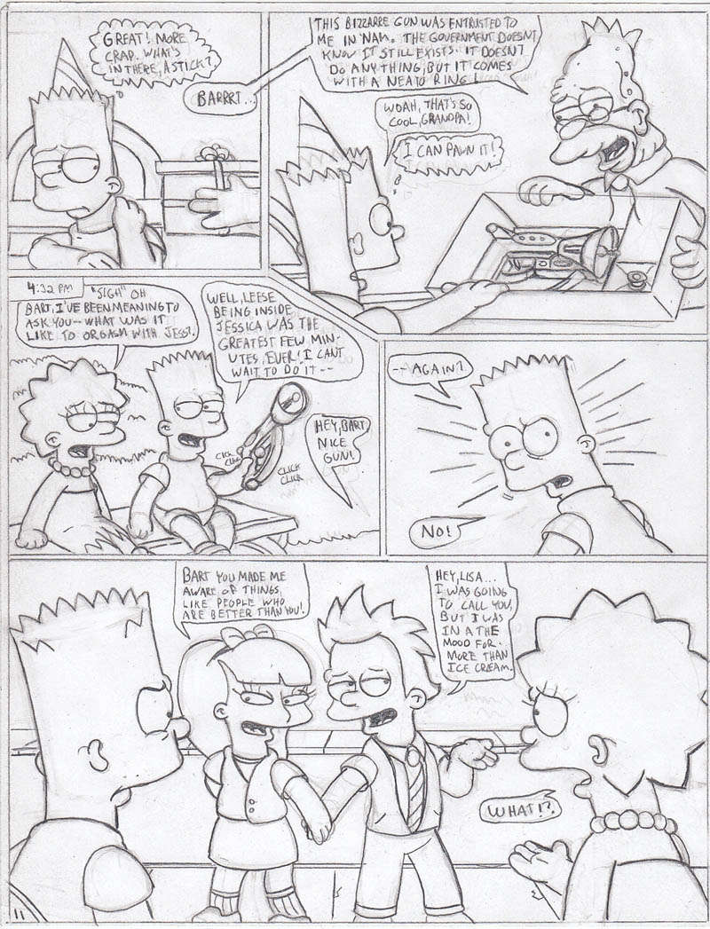 Nackt comic simpson lisa Simpsons Hentai