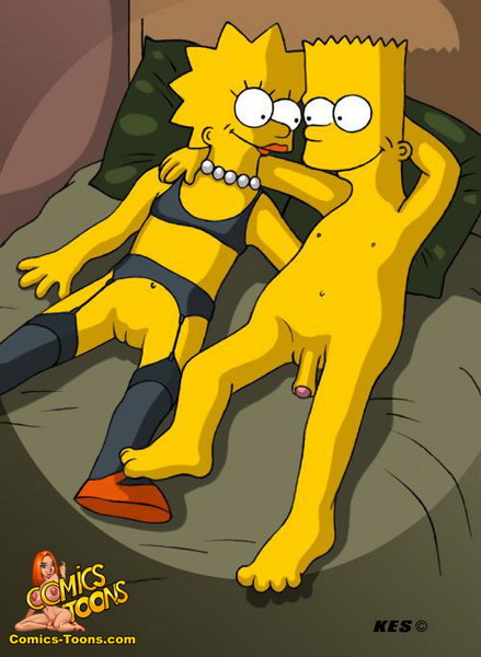 #pic251626: Bart Simpson - Kes - Lisa Simpson - The Simpsons.