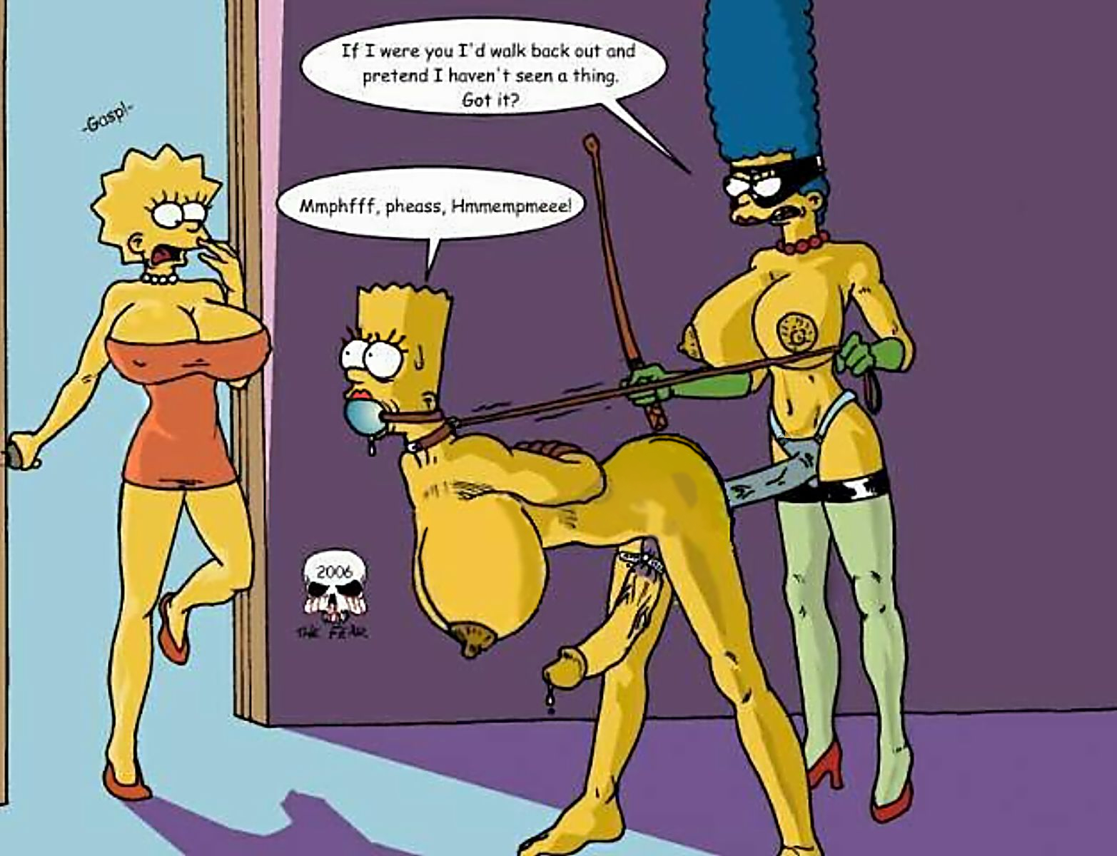 Simpsons Gender Bender Hentai - pic247433: Bart Simpson â€“ Lisa Simpson â€“ Marge Simpson â€“ The Fear â€“ The  Simpsons - Simpsons Adult Comics