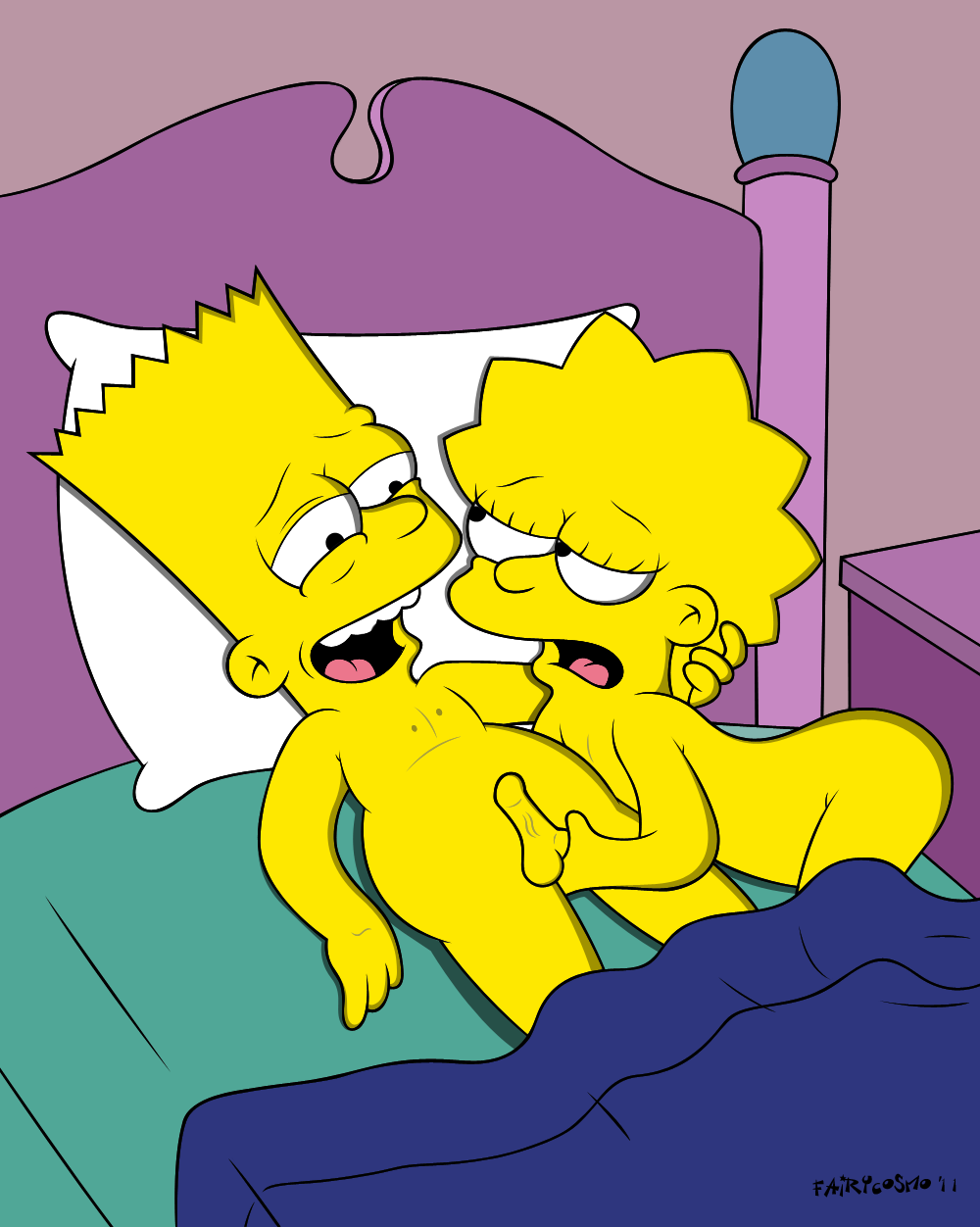 Pic616676 Bart Simpson Fairycosmo Lisa Simpson The Simpsons Simpsons Adult Comics