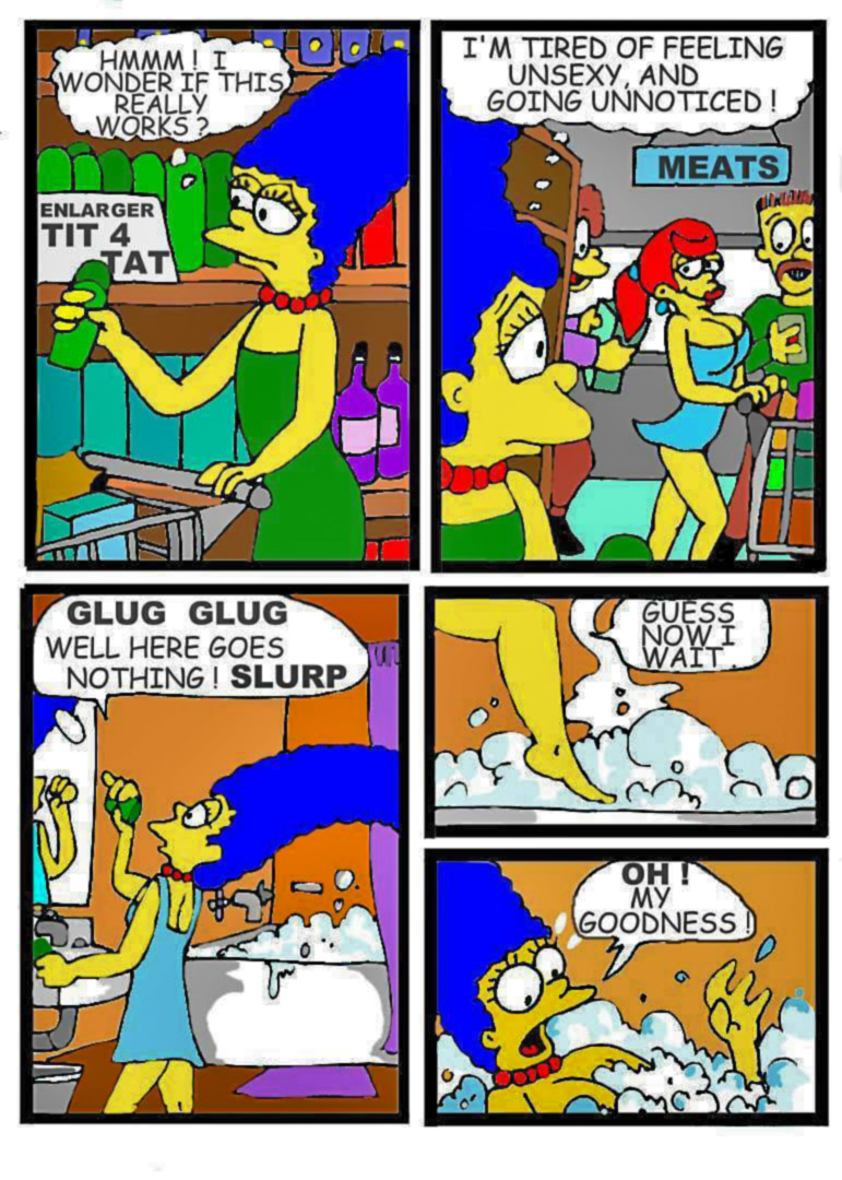 Marge Simpson Xxx Comics - Marge Simpson Cartoon Porn Comics | Sex Pictures Pass