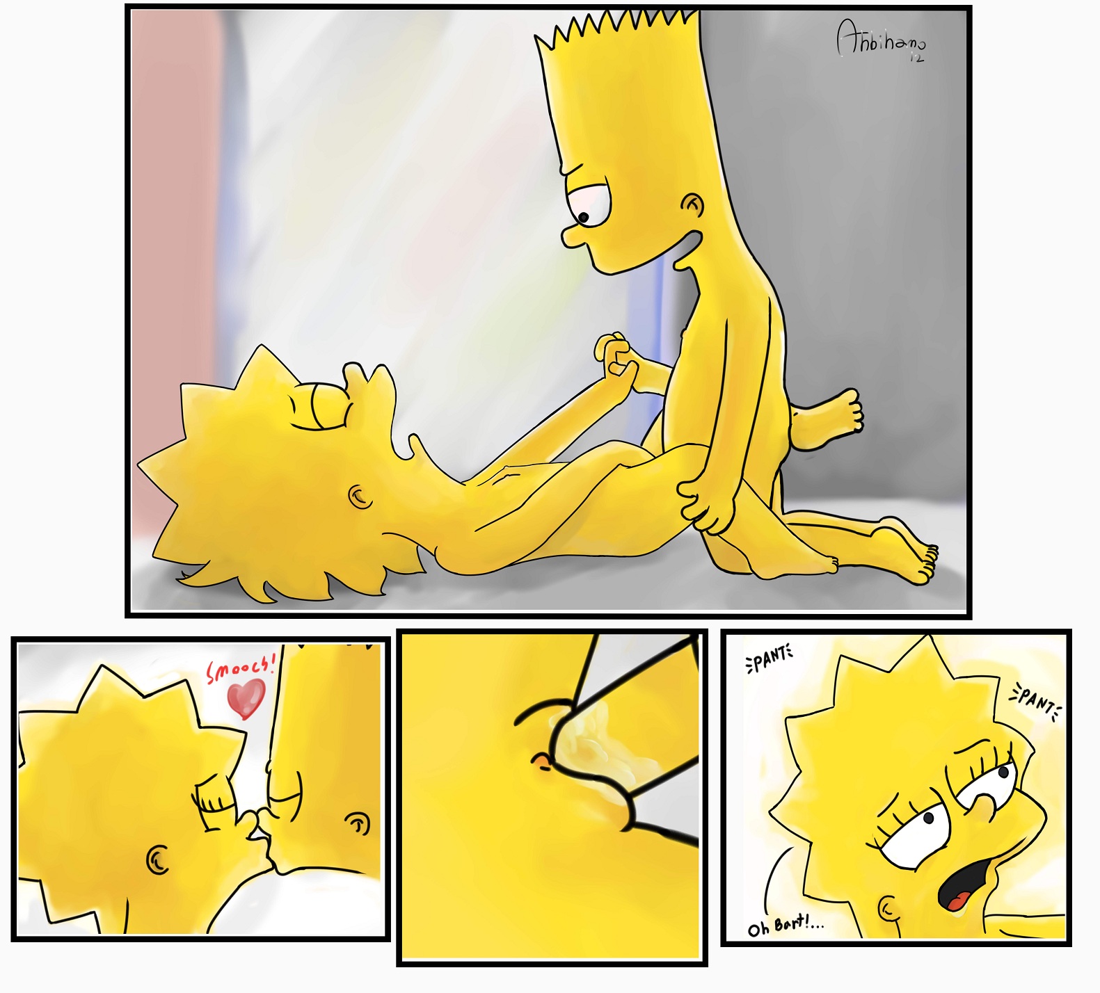 Порно комиксы лизы симпсонов фото 117