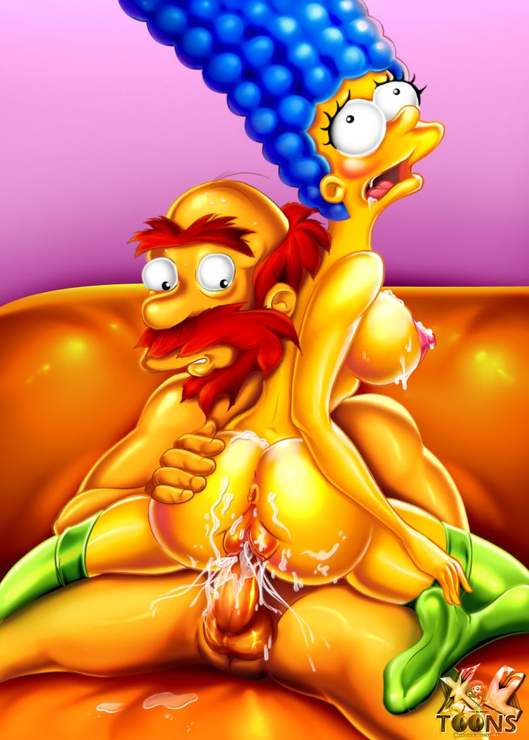 #pic1315644: Groundskeeper Willie - Marge Simpson - The Simpsons.