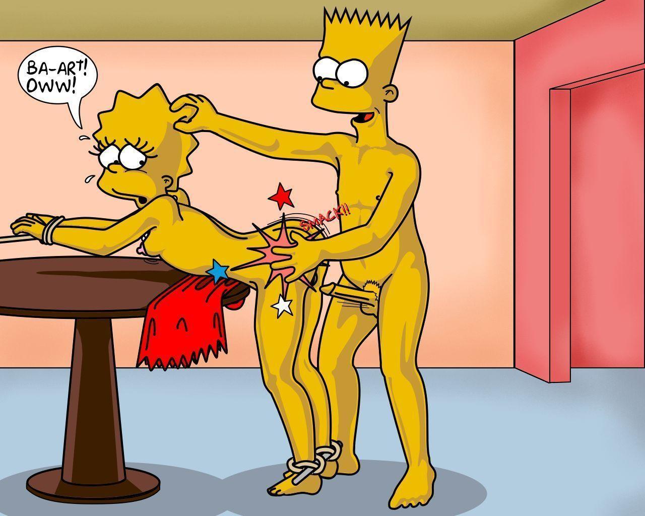 Lisa simpson toute nue