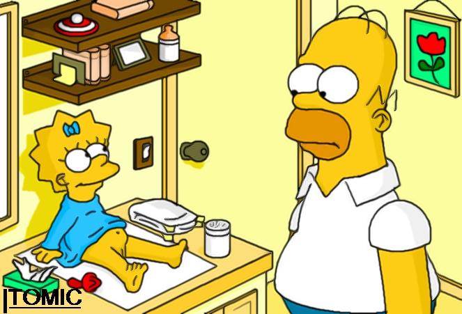 663px x 451px - pic190435: Homer Simpson â€“ Maggie Simpson â€“ The Simpsons â€“ itomic -  Simpsons Adult Comics