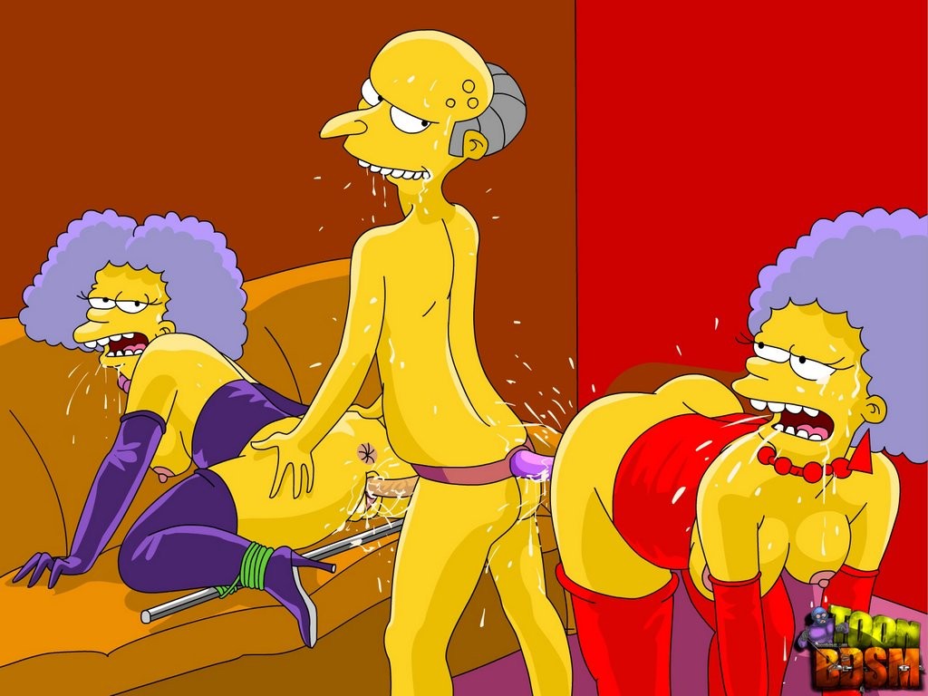 #pic1268380: Montgomery Burns - Patty Bouvier - Selma Bouvier - The Simpson...