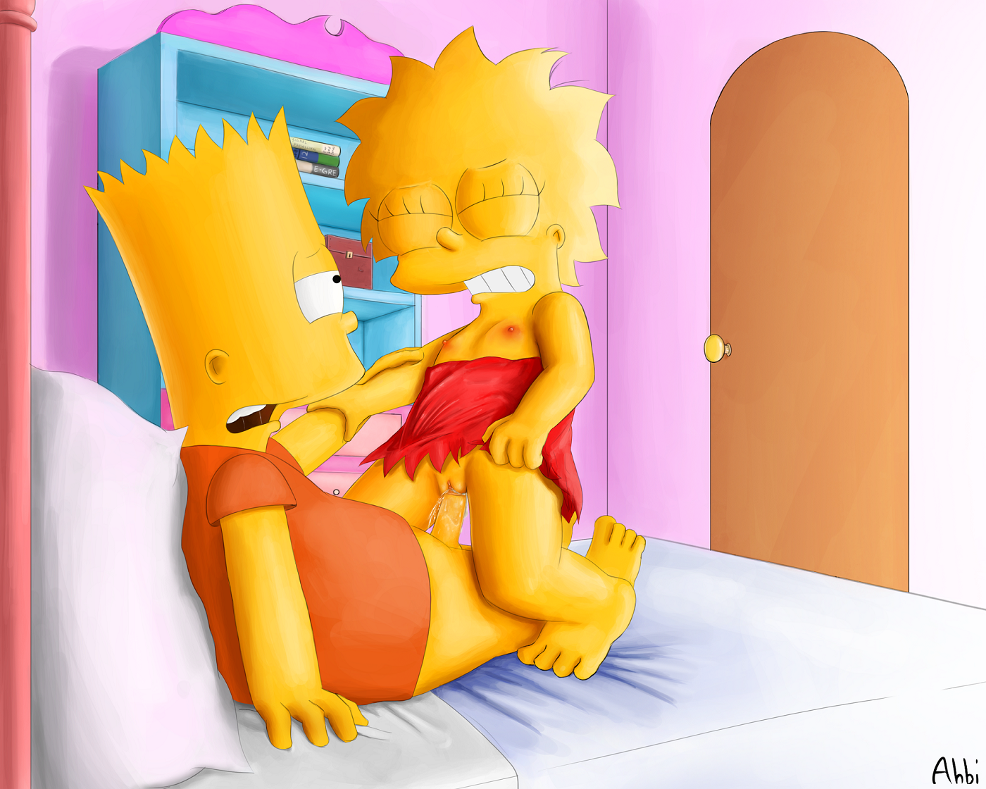 Bart and Lisa Simpson Porn video | Lisa and Bart midmight fun - Simpsons  Porn