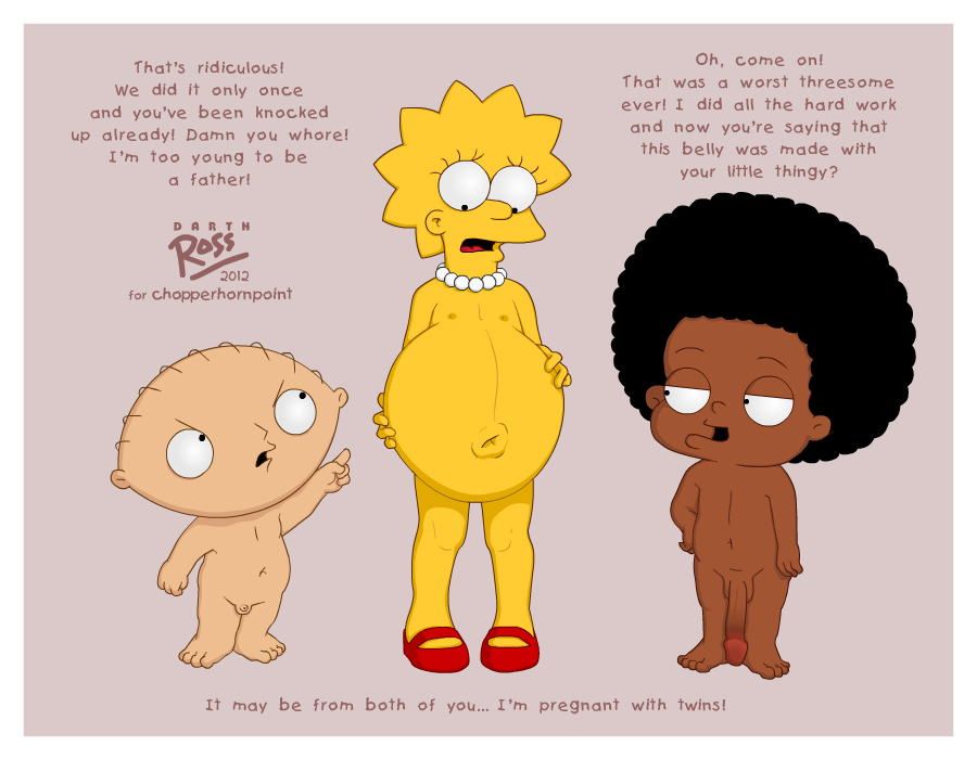 pic967325: Family Guy â€“ Lisa Simpson â€“ Rallo Tubbs â€“ Stewie Griffin â€“ The  Cleveland Show â€“ The Simpsons â€“ ross - Simpsons Adult Comics