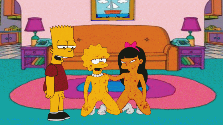 Pic1263524 Bart Simpson Guido L Jessica Lovejoy Lisa Simpson The Simpsons Animated