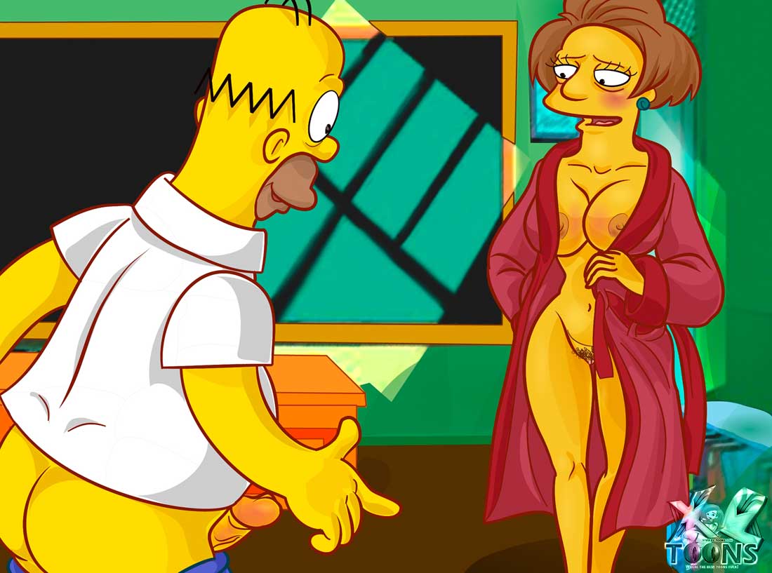 1100px x 817px - pic933582: Edna Krabappel â€“ Homer Simpson â€“ The Simpsons â€“ xl-toons -  Simpsons Adult Comics