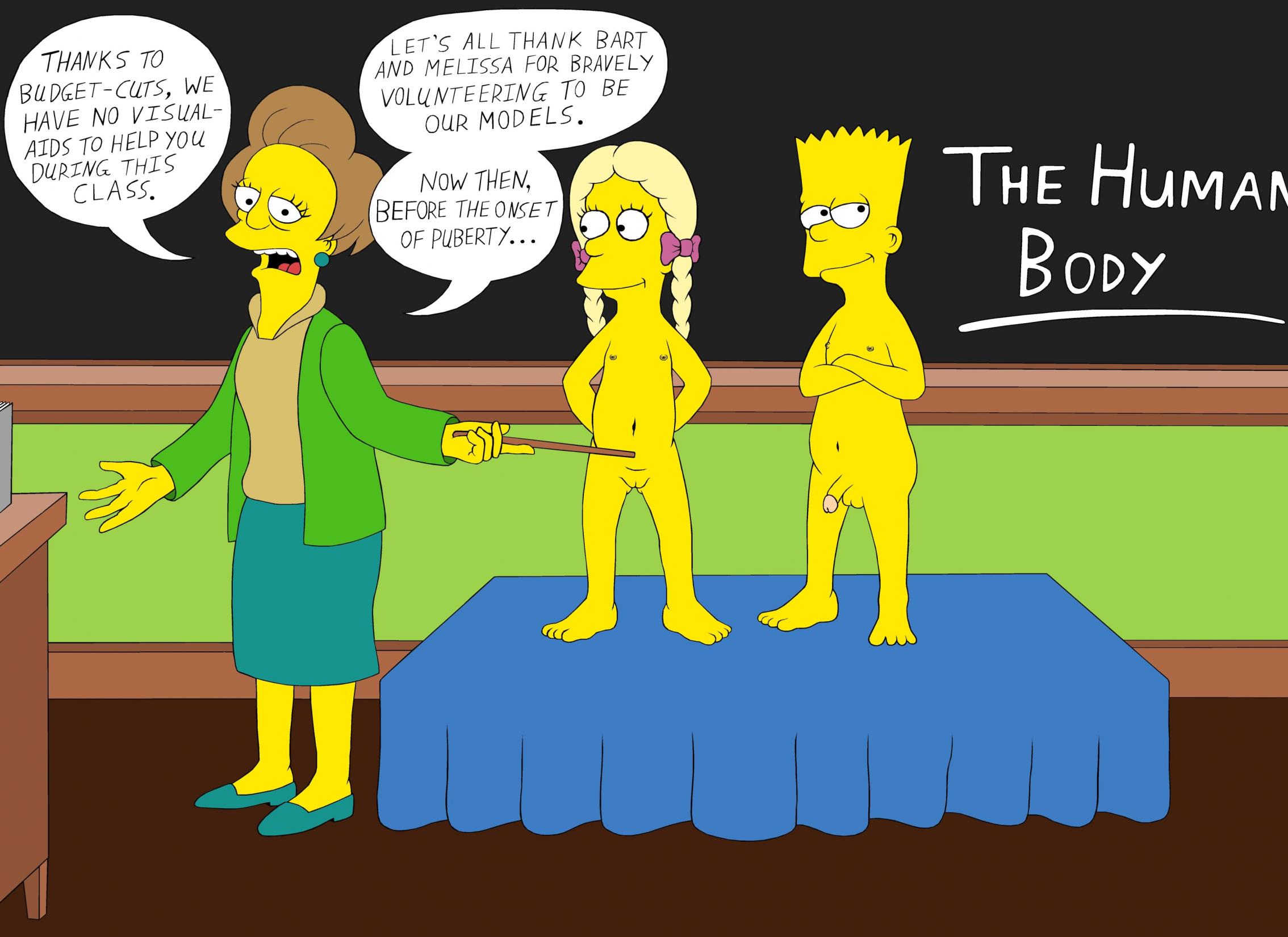 Simpsons Porn Krabappel - pic427901: Bart Simpson â€“ Edna Krabappel â€“ Nina Skalka â€“ The Simpsons â€“  mike4illyana - Simpsons Adult Comics