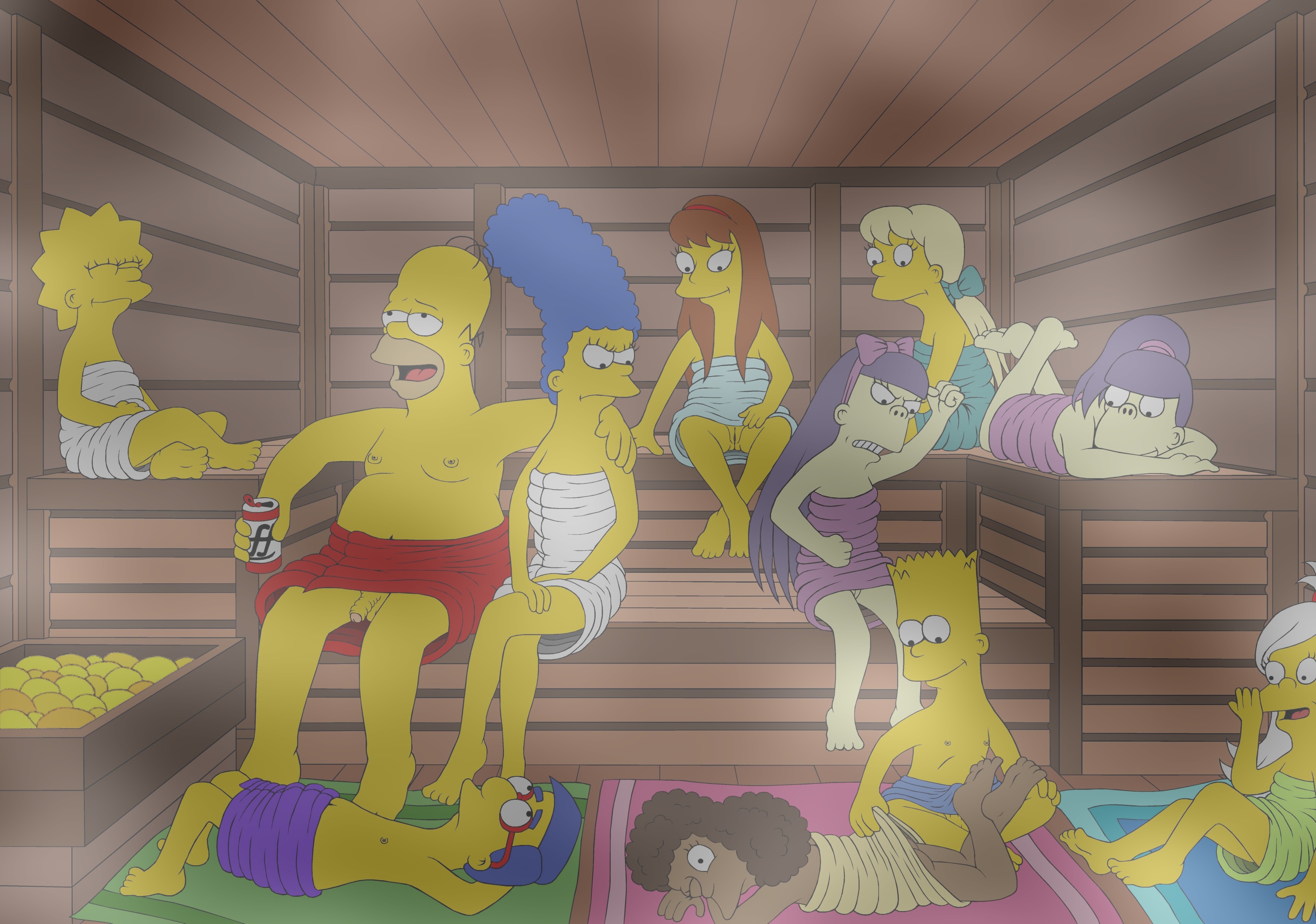 Lisa bart die simpsons nackt und Die Simpsons