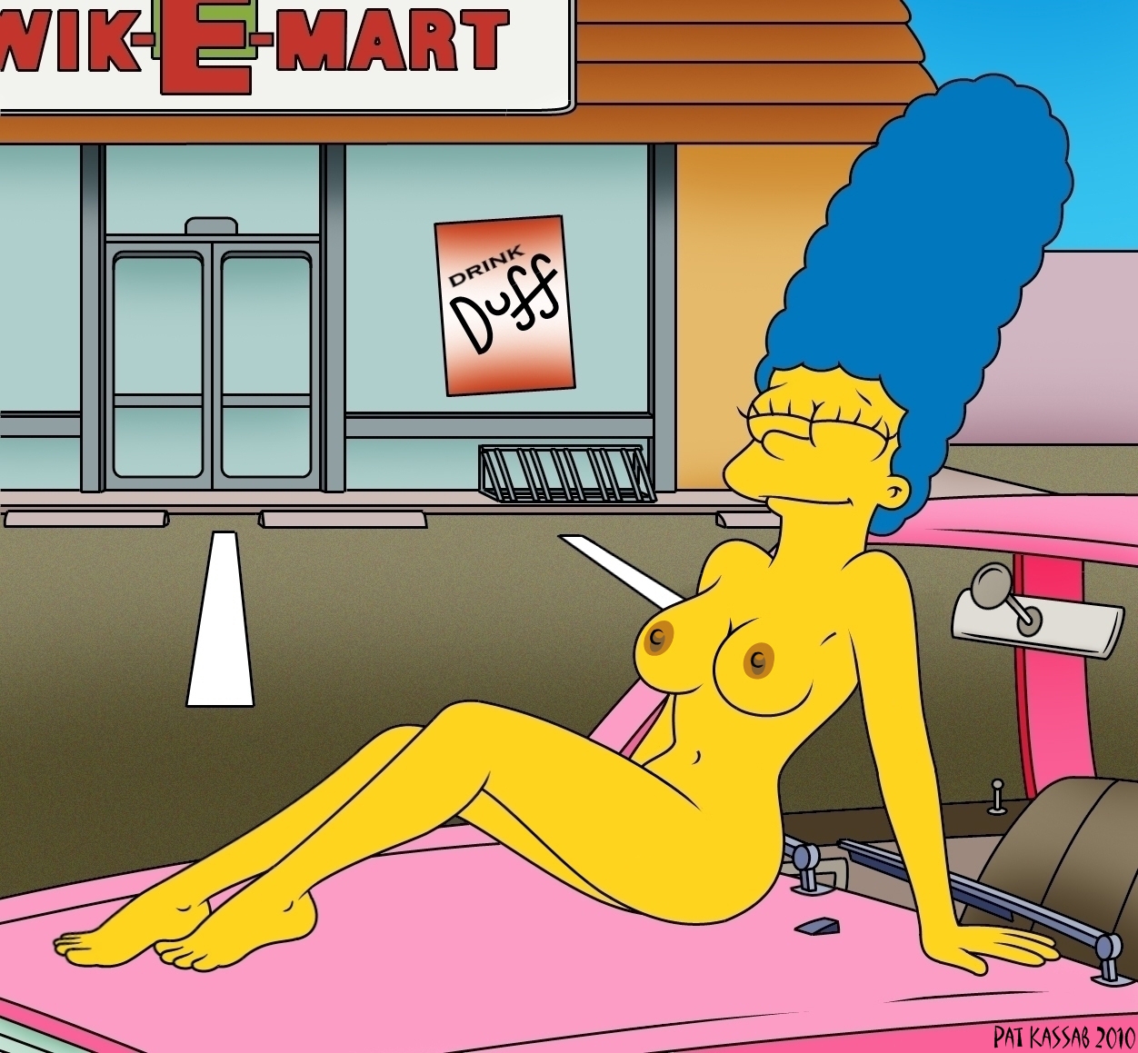pic571556: Marge Simpson â€“ Pat Kassab â€“ The Simpsons - Simpsons Adult Comics