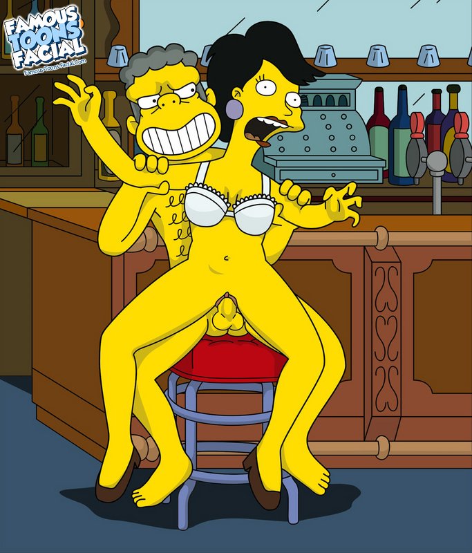 Famous Toon Facial - pic608160: Moe Szyslak â€“ The Simpsons â€“ famous-toons-facial - Simpsons Adult  Comics